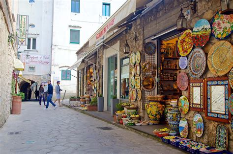 Luxury Shopping on the Amalfi Coast 